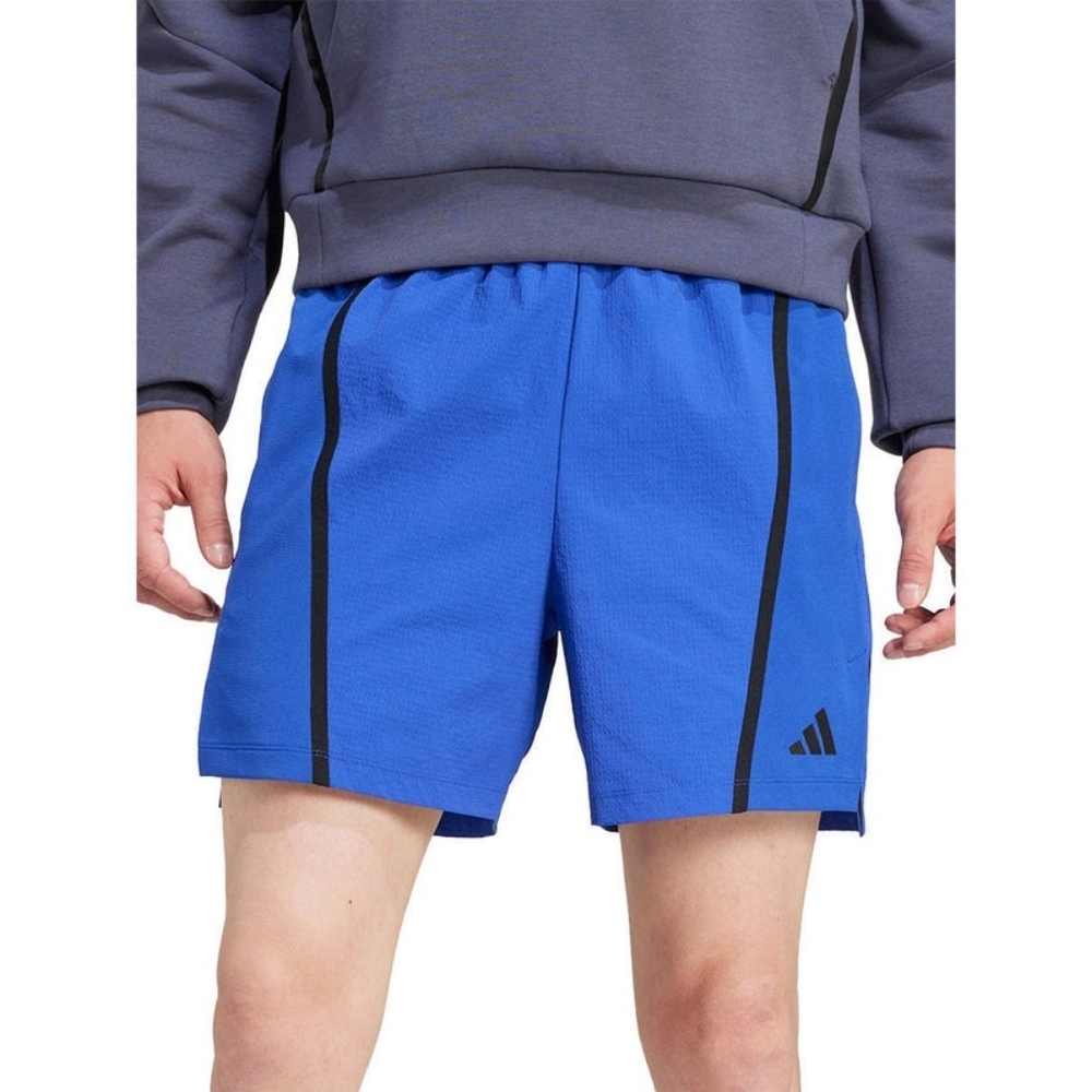 Adidas Designed for Training Pro Series Shorts JJ1353 Blue Size L 5"